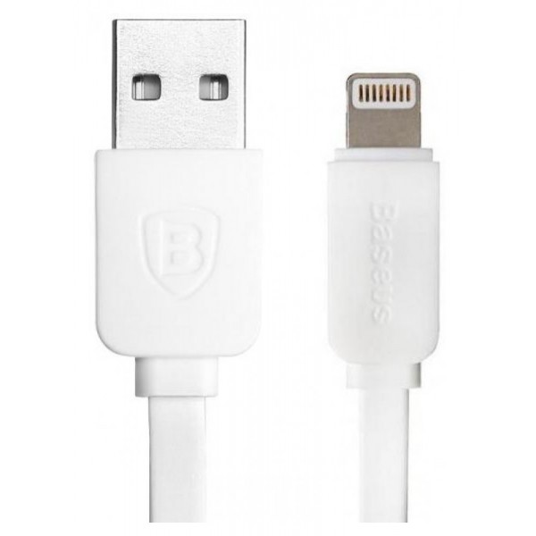 Кабель Baseus String Series Noodle Style Lightning to USB Data Sync Charge 1 M (White)