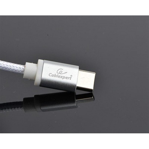 Кабель Cablexpert (CCB-mUSB2B-AMCM-6-S) USB 2.0 - USB Type-C, 1.8м, серебристый