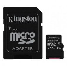 Карта памяти Kingston 256GB microSDXC class 10 UHS-I Canvas Select (SDCS/256GB)