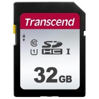 Карта памяти Transcend 32GB SDHC class 10 UHS-I U1 (TS32GSDC300S)