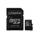 Карта памяти Kingston 16 GB microSDHC Class 10 UHS-I + SD Adapter (SDC10G2/16GB)