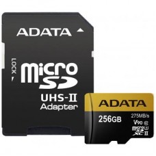 Карта памяти ADATA 256GB microSD class 10 UHS-II U3 (AUSDX256GUII3CL10-CA1)