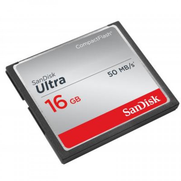 Карта памяти SanDisk 16Gb Compact Flash Ultra (SDCFHS-016G-G46)