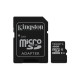 Карта памяти Kingston 16GB microSDHC class 10 UHS-I Canvas Select + SD-адаптер (SDCS/16GB)