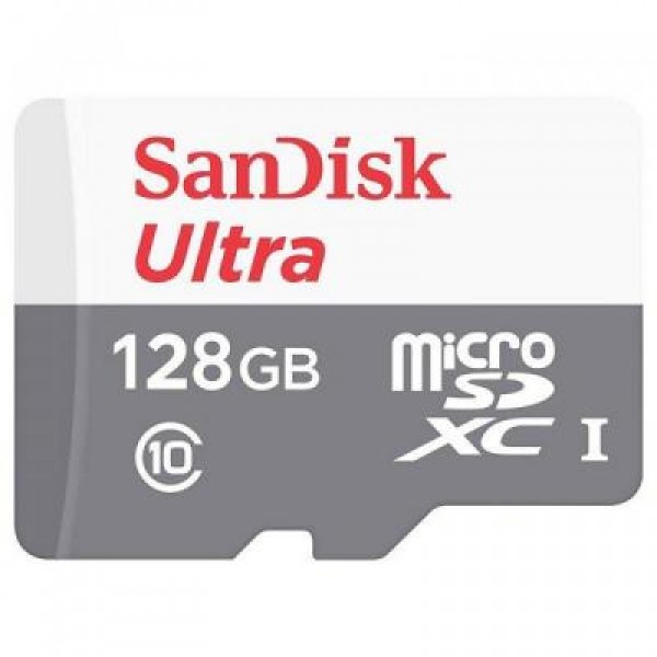 Карта памяти SanDisk 128GB microSDXC class 10 UHS-I Ultra (SDSQUNS-128G-GN6TA)