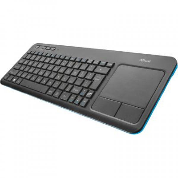 Клавиатура Trust Veza wireless touchpad UKR (21627)