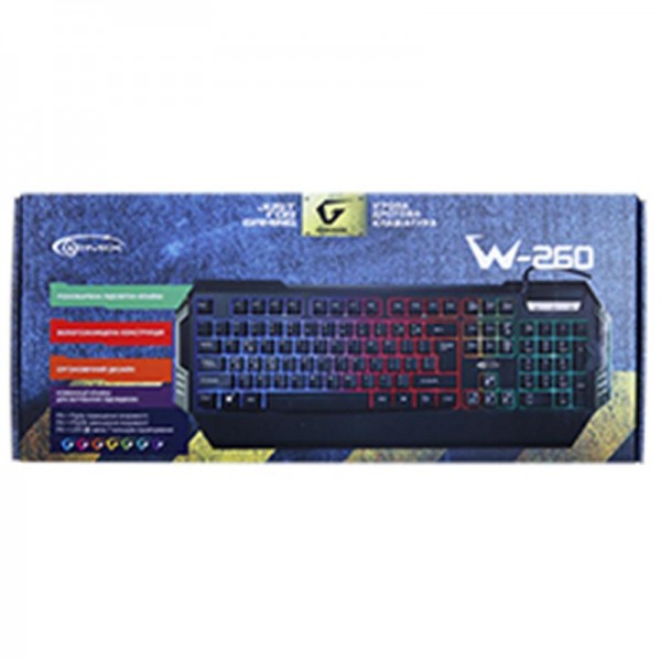 Клавиатура Gemix W-260 Black USB (04000033)