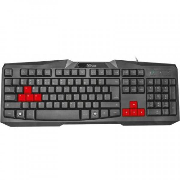 Клавиатура Trust Ziva gaming keyboard UKR (22114)