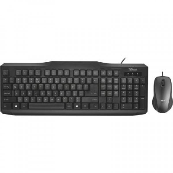 Комплект Trust Classicline Wired Keyboard and Mouse UKR (21873)