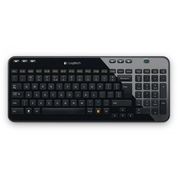 Клавиатура Logitech K360 Black USB Wireless (920-003095)