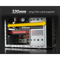Корпус GameMax ET-207 Black 400W