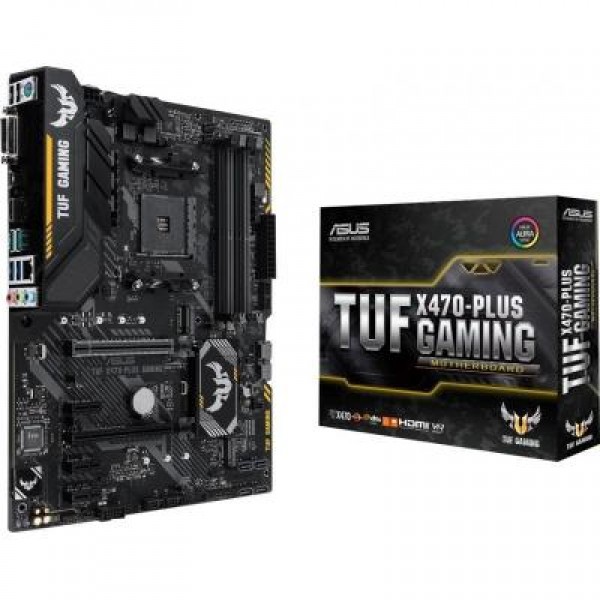 Материнская плата ASUS TUF X470-PLUS GAMING