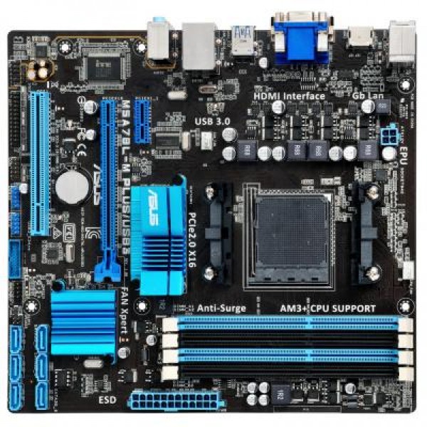 Материнская плата ASUS M5A78L-M PLUS/USB3