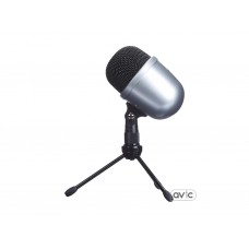 Микрофон AmazonBasics Desktop Mini Condenser Microphone Silver