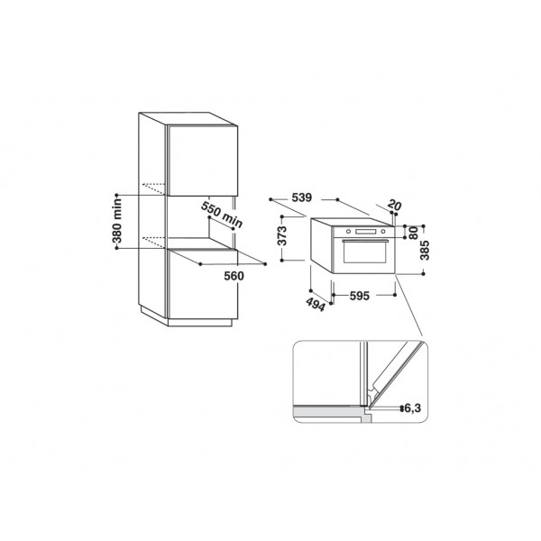 Микроволновая печь Hotpoint-Ariston MD764CFHA