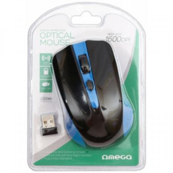 Мышь OMEGA Wireless OM-419 blue (OM0419BL)