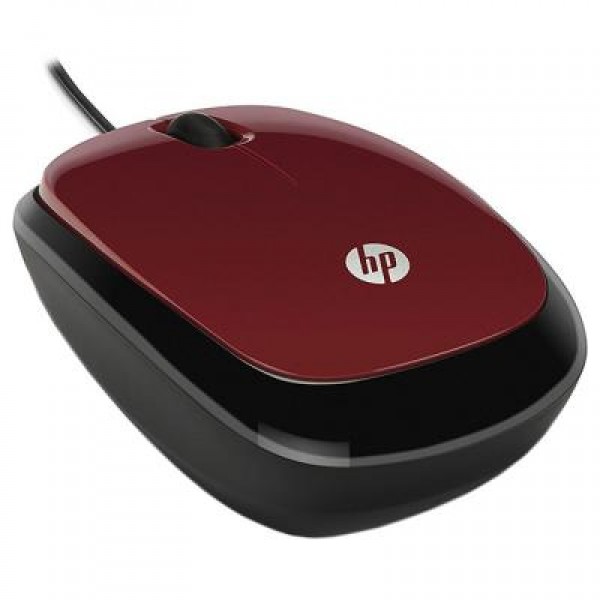 Мышь HP X1200 USB Flyer Red (H6F01AA)