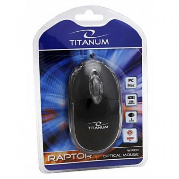 Мышь Esperanza Titanum TM102K Black