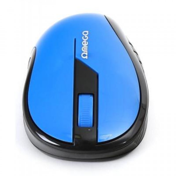 Мышь OMEGA Wireless OM-415 blue/black (OM0415BB)