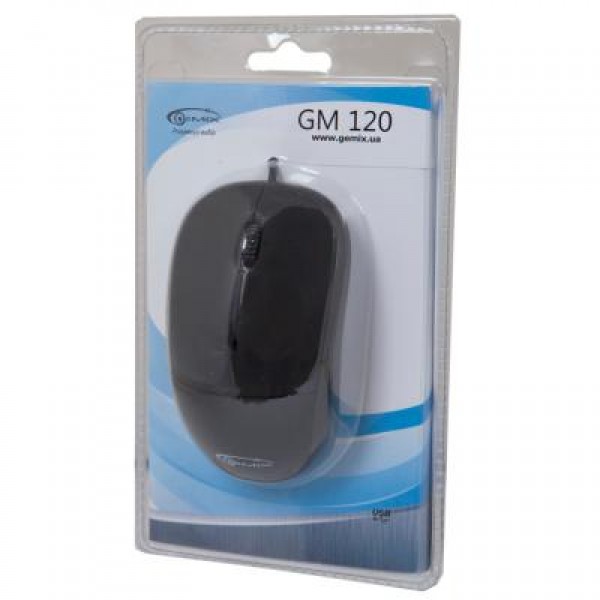 Мышь GEMIX GM120 black