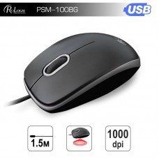 Мышь ProLogix PSM-100BG Black/Grey USB