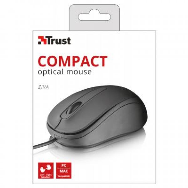 Мышь Trust Ziva Optical Compact Mouse (21508)