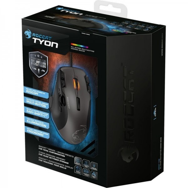 Мышь Roccat Tyon ROC-11-850 Black USB лазерная