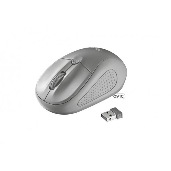 Мышь Trust Primo Wireless Mouse Grey (20785)