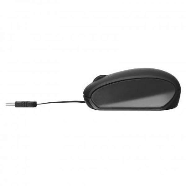 Мышь Trust USB-C retractable mini mouse black (20969)