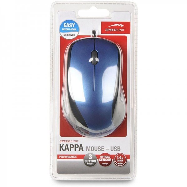 Мышь SpeedLink Kappa (SL-610011-BE) Blue USB