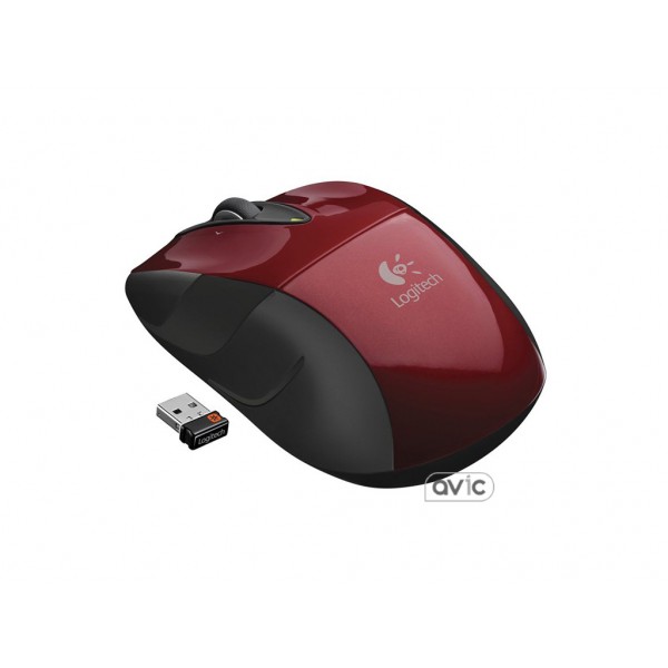 Мышь Logitech M525 Wireless Mouse (Black/Red)