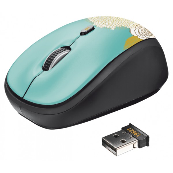 Мышь Trust Yvi Wireless Mouse Flower (19521)