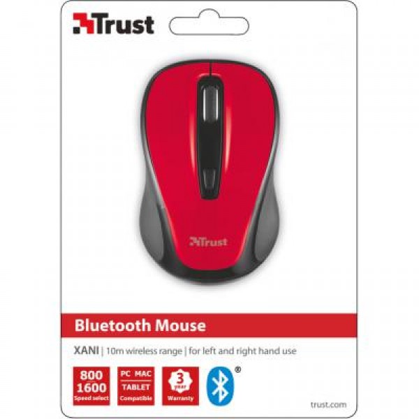 Мышь Trust Xani Optical Bluetooth Mouse red (21476)