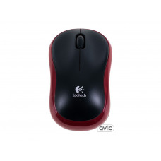 Мышь Logitech M185 Wireless Mouse (Red) (910-002237)