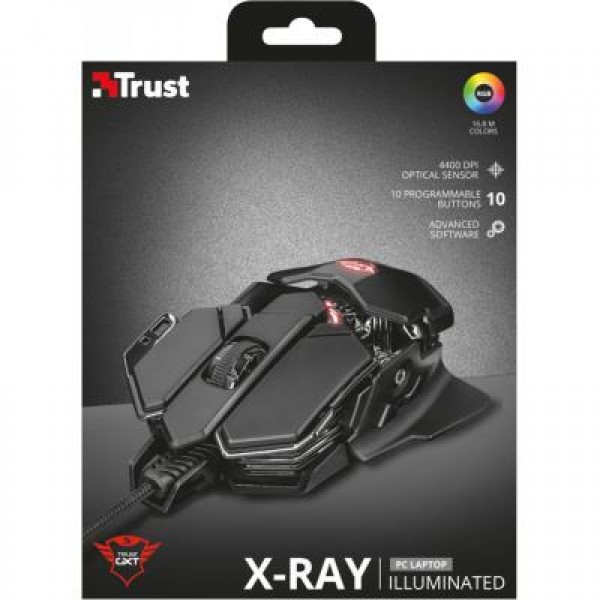 Мышь Trust GXT 137 X-Ray Illuminated gaming mouse (22089)