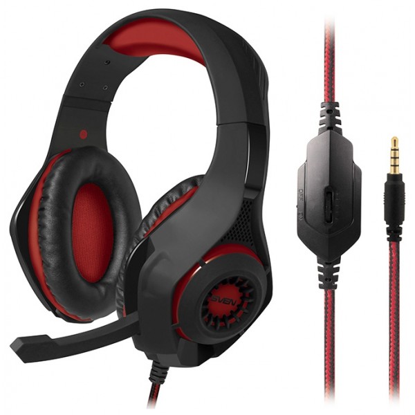 Наушники SVEN AP-G886MV Black-Red (AP-G886MV)