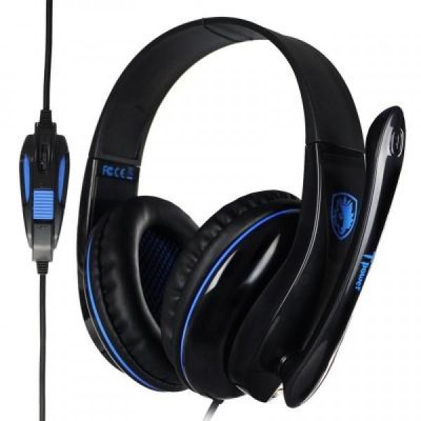 Наушники SADES SA-701 Black/Blue