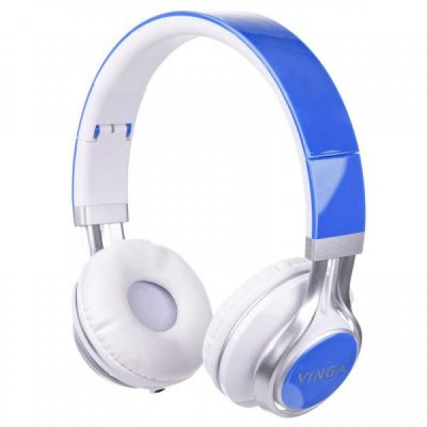 Наушники Vinga HSM040 White/Blue (HSM040WB)