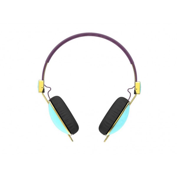 Наушники SkullCandy Knockout Robin/Smoked Purple/Gold (S5AVGM-396)