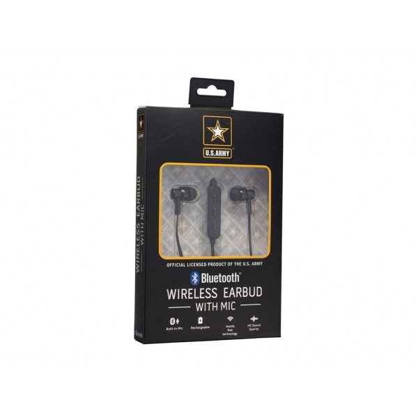 Наушники U.S. Army Wireless Bluetooth Earbuds (US-BTEB)