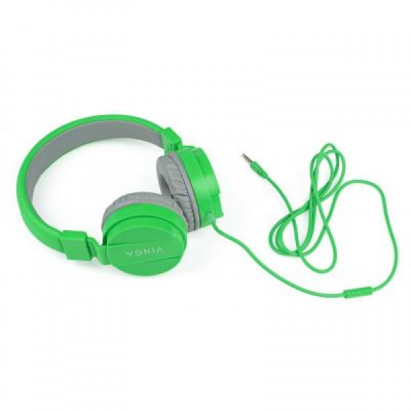 Наушники Vinga HSM035 Green New Mobile (HSM035GR)