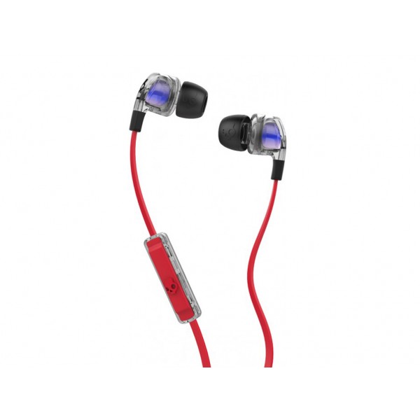 Наушники Skullcandy Smokin Bud 2.0 Mic 1 Red/Grey (S2PGGY-391)