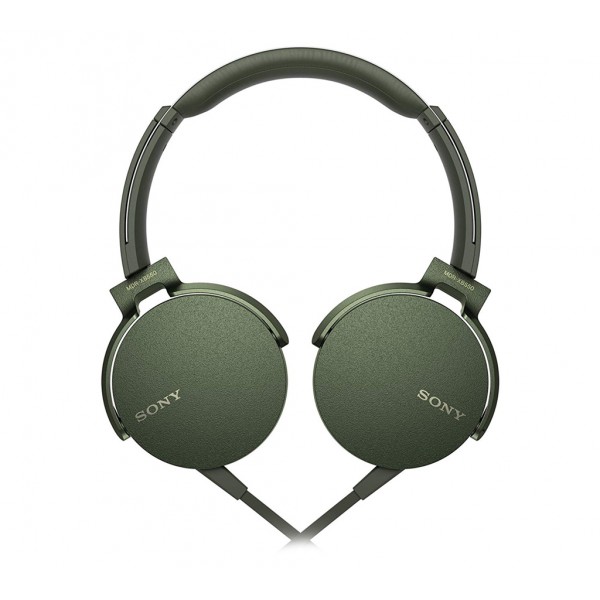 Наушники Sony MDR-XB550AP Green