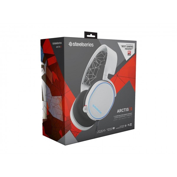 Наушники SteelSeries Arctis 5 White