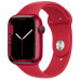 Apple Watch Series 7 41mm PRODUCT(RED) Aluminum Case with Red Sport Band MKN23UL/A