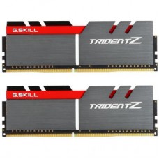 Модуль DDR4 16GB (2x8GB) 3200 MHz Trident Z Silver H/ Red G.Skill (F4-3200C16D-16GTZB)