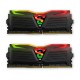 Модуль DDR4 2x8GB/2400 Geil Super Luce Black RGB LED (GLC416GB2400C16DC)