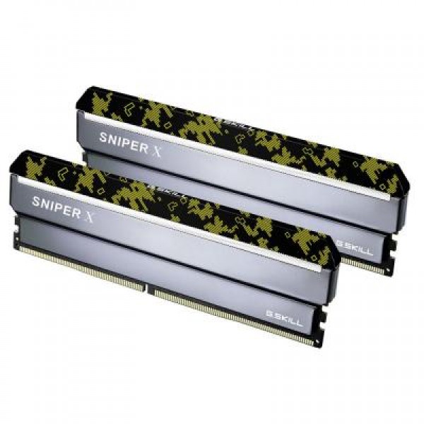 Модуль DDR4 16GB (2x8GB) 2400 MHz Sniper X G.Skill (F4-2400C17D-16GSXK)