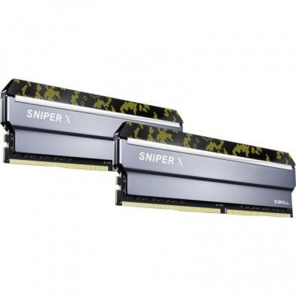 Модуль DDR4 16GB (2x8GB) 2400 MHz Sniper X G.Skill (F4-2400C17D-16GSXK)