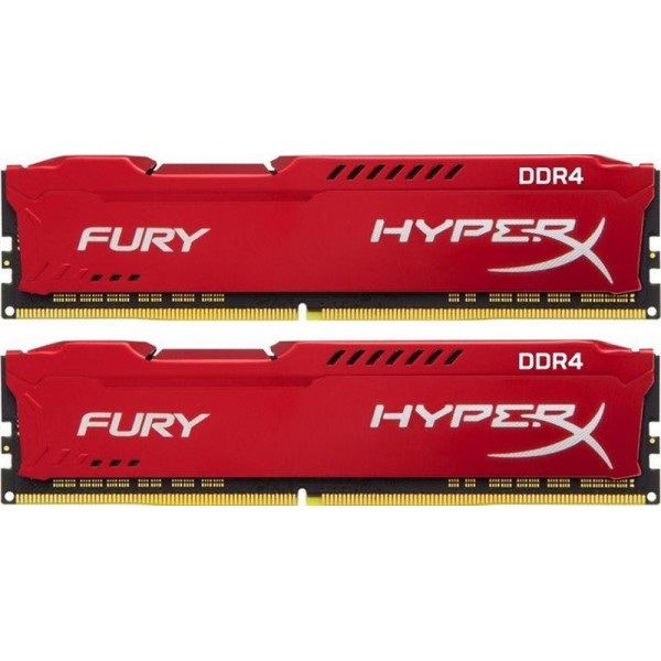 Модуль DDR4 2x16GB/2400 Kingston HyperX Fury Red (HX424C15FRK2/32)